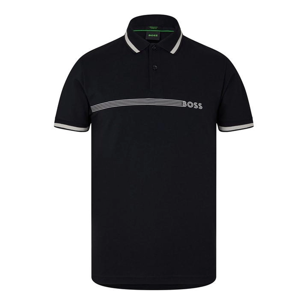 Hugo Boss Paddy 1 10263186 01 Polo Shirt Mens - Black